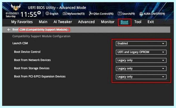 Gpt при установке windows 10