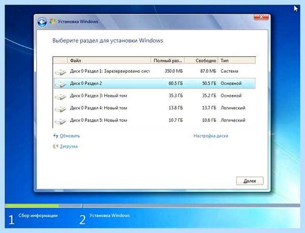 Gpt при установке windows 7