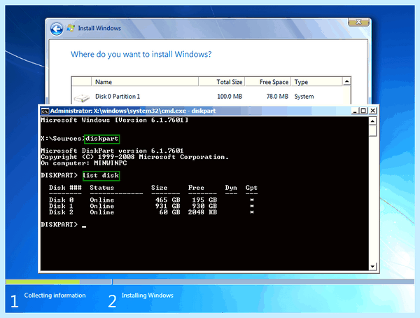 Gpt to mbr windows 7