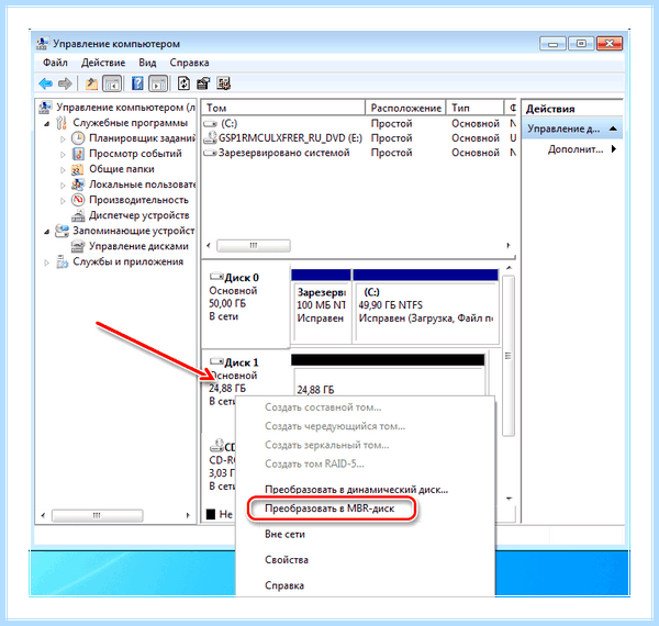 Gpt в mbr при установке windows (переть, установка, windows, AOMEI Partition, AOMEI Partition Assistant) Gpt в mbr при установке windows