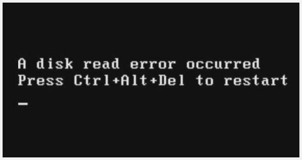 Hard disk error (hard, disk, error, disk read) Hard disk error