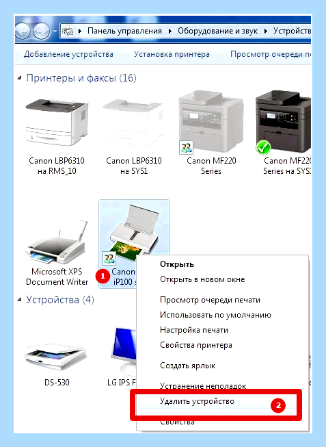 Виндовс не видит принтер через usb