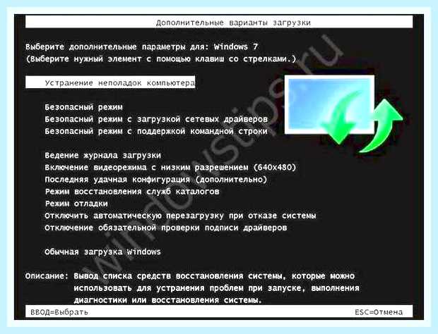 Виндовс не запускается что делать