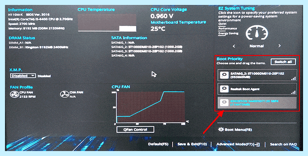 Windows новый ssd