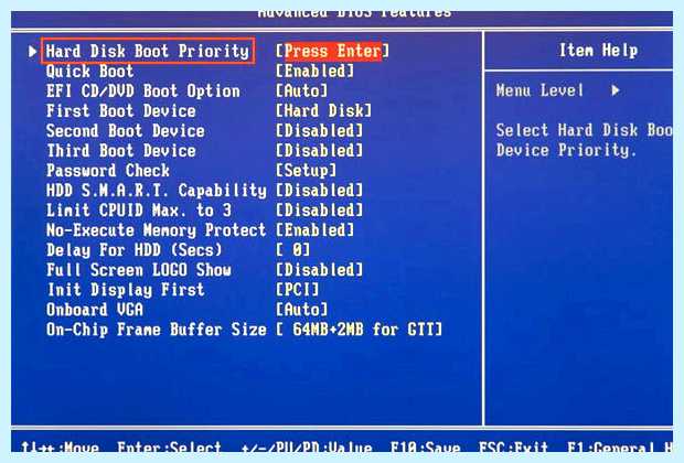 Windows через флешку