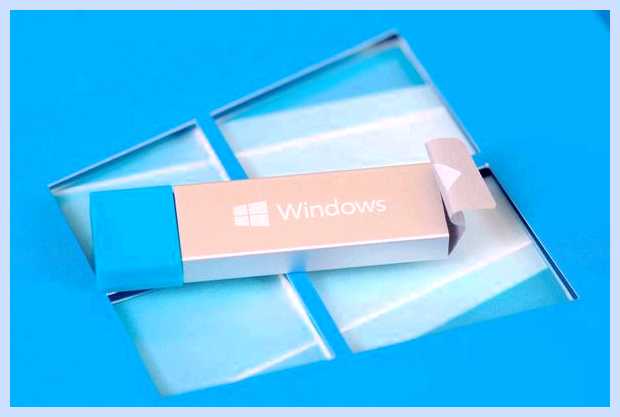 Windows через флешку