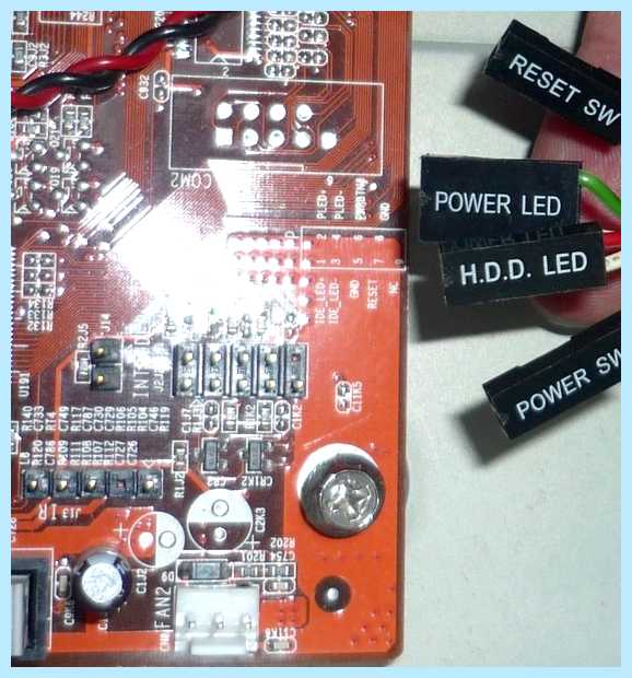 Hdd led как подключить