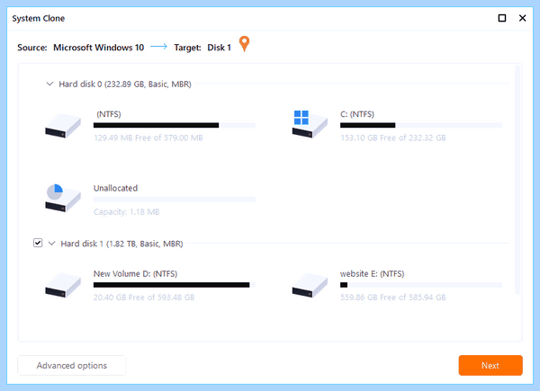 Hdd to ssd