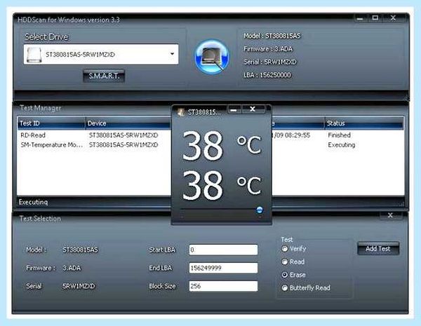 Hddscan как исправить битые сектора