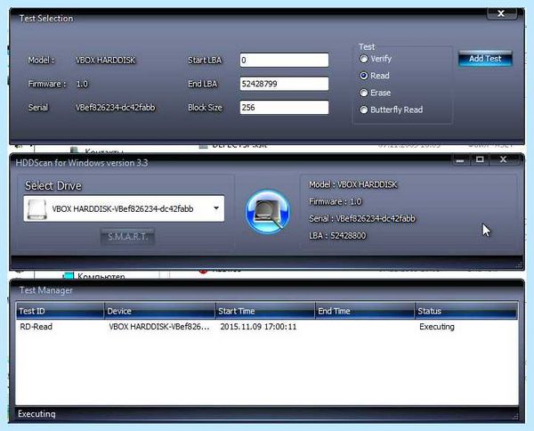 Hddscan как исправить битые сектора