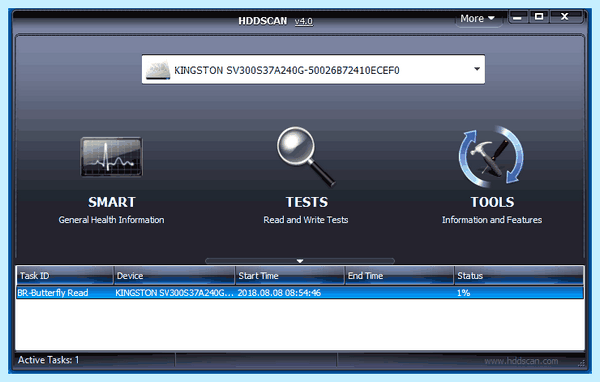Hddscan как проверить жесткий диск