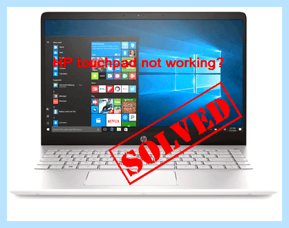 Hp 15s fq2000 не работает тачпад