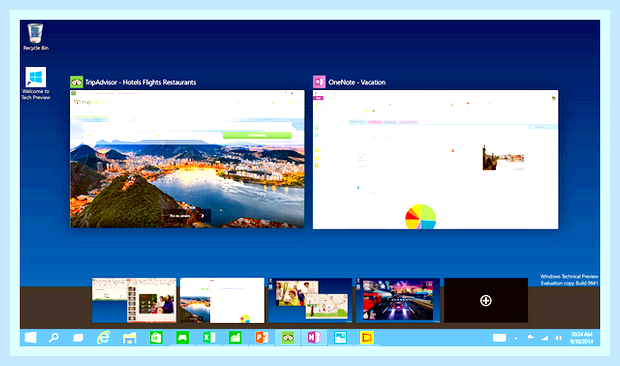 Виртуальный рабочий стол для windows 10