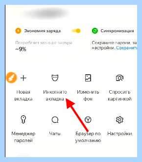 Вкладка инкогнито в яндекс Деактивируется функция кэширования, обычно она Вкладка инкогнито в яндекс Деактивируется функция кэширования, обычно она