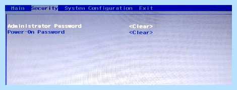 Hp boot menu