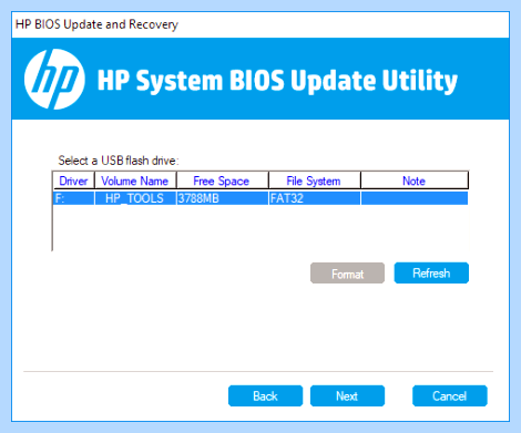 Hp boot menu