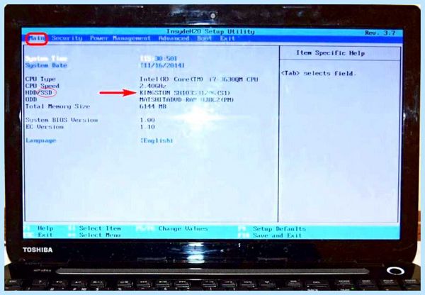 Hp не видит ssd m2