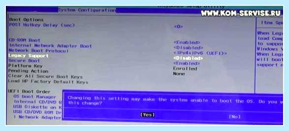 Hp pavilion 15 bios