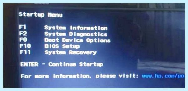 Hp pavilion 15 bios