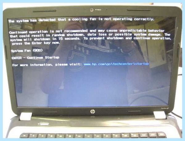 Hp system fan 90b