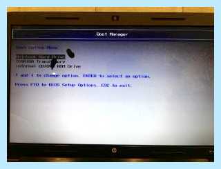 Hp выбор загрузки (выбор, загрузка, boot order, порядка загрузки) Hp выбор загрузки