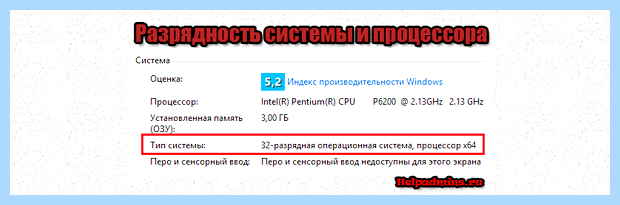 X64 разрядная система