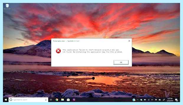 Xinput1 3 dll missing