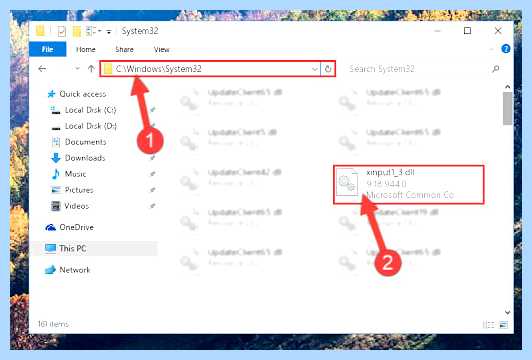 Xinput1 3 dll windows 10 64 bit