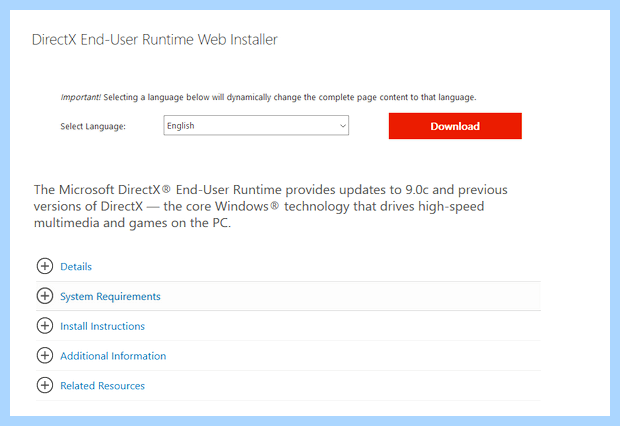 Xinput1 3 dll windows 10