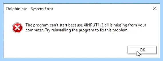 Xinput1 3 dll windows 10