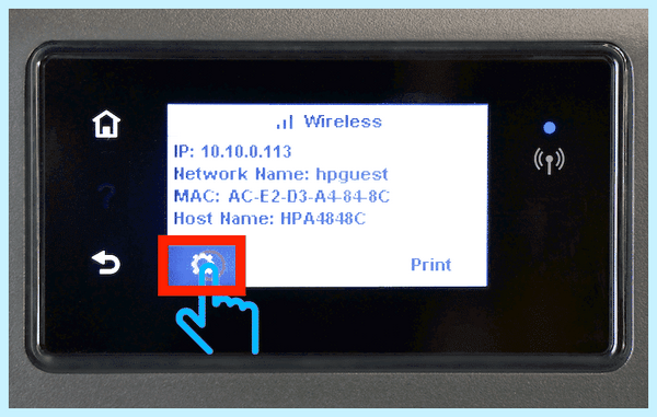 Hp печать по wifi (печать, wifi, Wi-Fi Direct, начнет мигать) Hp печать по wifi