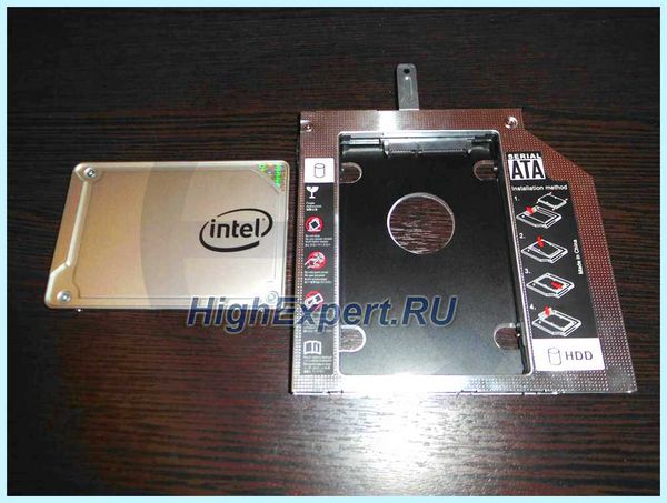 Hp установка ssd