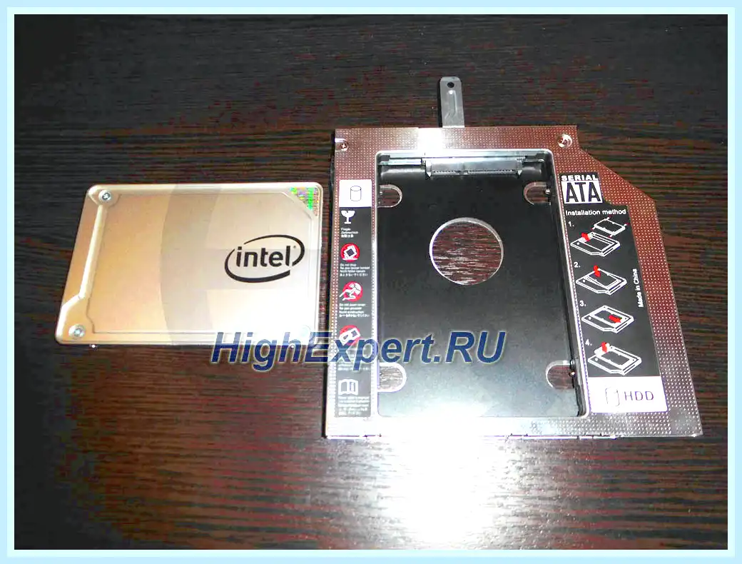 Hp установка ssd