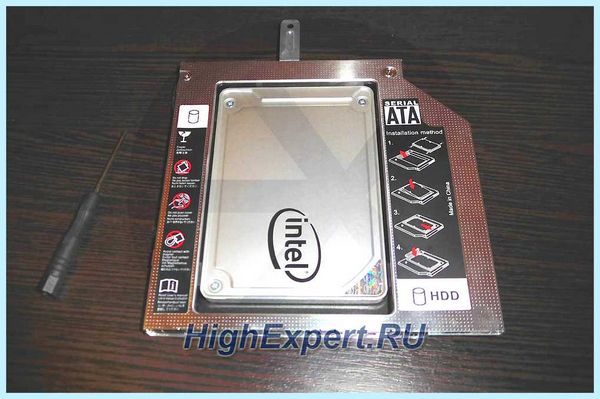 Hp установка ssd