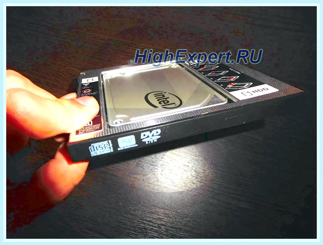 Hp установка ssd