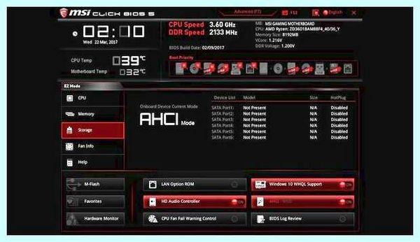 Ide raid ahci