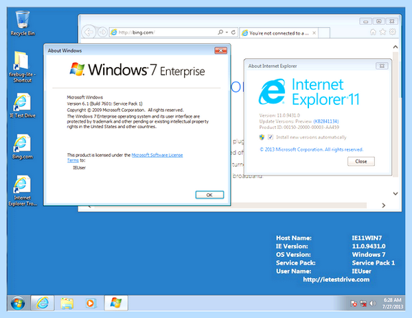 Ie windows 7