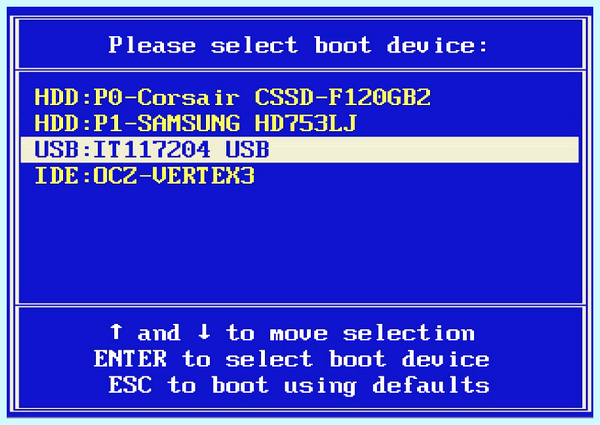 Inaccessible boot device что это