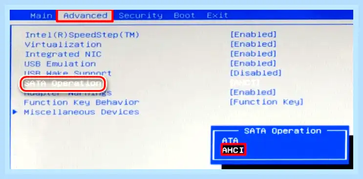 Inaccessible boot device как исправить