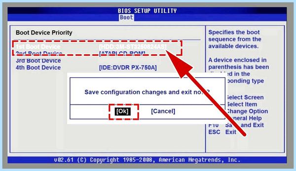 Inaccessible boot device при загрузке windows