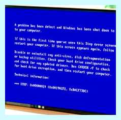 Initializing disk for crash dump