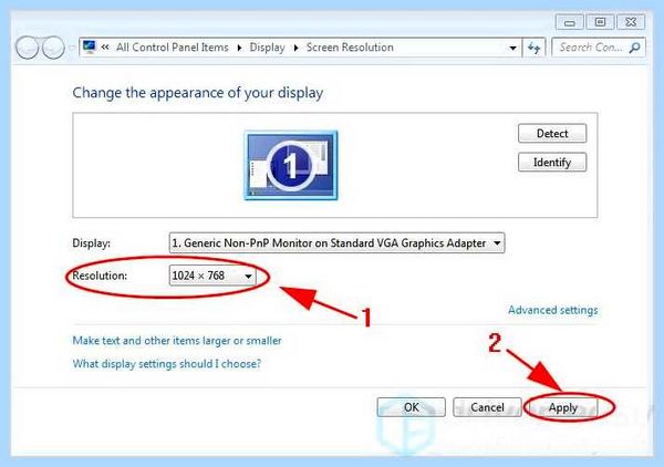 Input not supported монитор