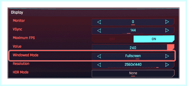 Input not supported