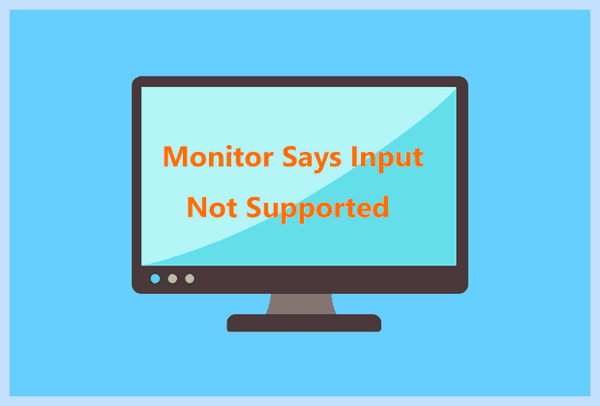 Input not supported