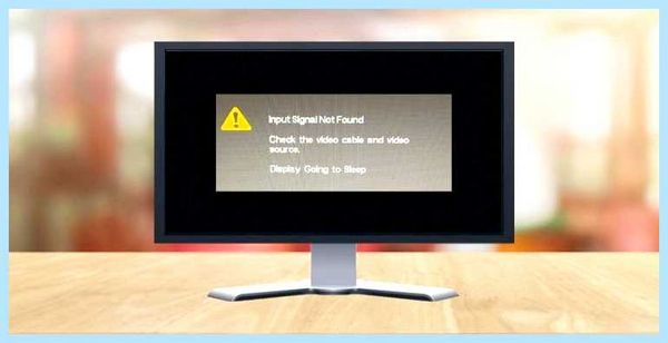 Input signal not found