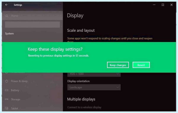 Input signal not found