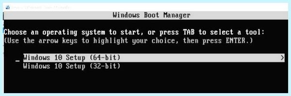 Insert boot device