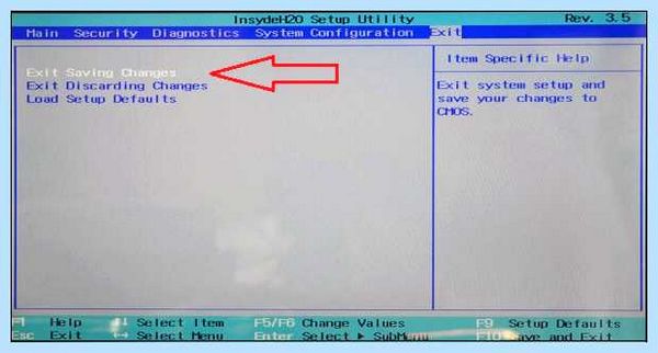 Insydeh20 setup utility
