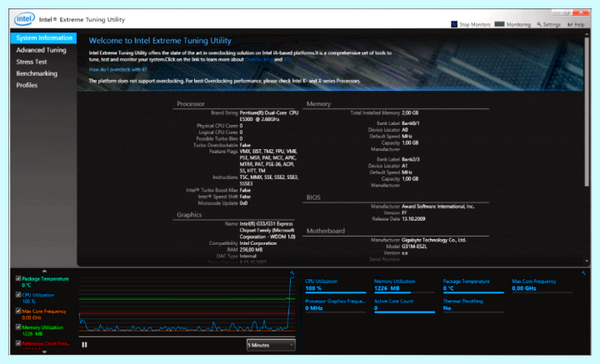 Intel extreme tuning