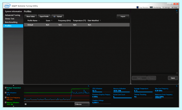 Intel extreme tuning